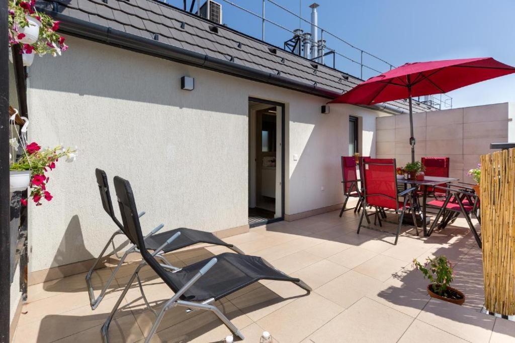 Erkel Rooftop Suites Budapešť Exteriér fotografie